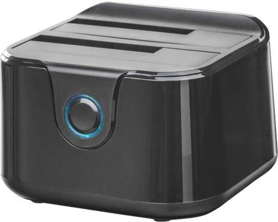 HDD dėžutė DELTACO SATA 2x 2.5" ar 3.5" USB 3.0 / MAP-GD35U3
