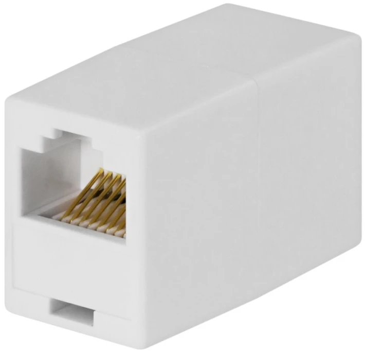 Modulinis nešiklis 8P / 8C, neekranuotas, RJ45 DELTACO baltas / MD-11B