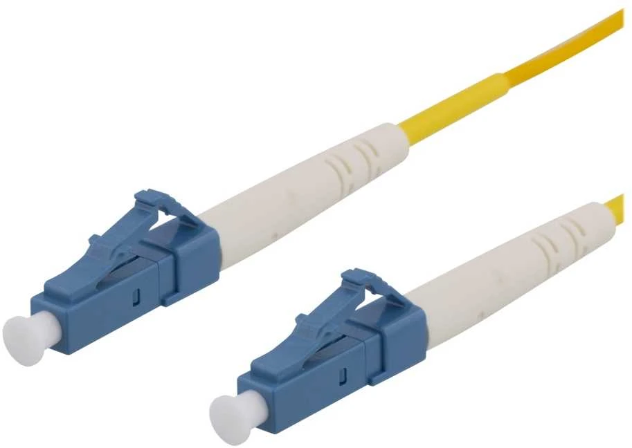 Optinis kabelis DELTACO OS2, LC - LC, simplex, singlemode, UPC, 9/125, 1m / LCLC-1S-SI