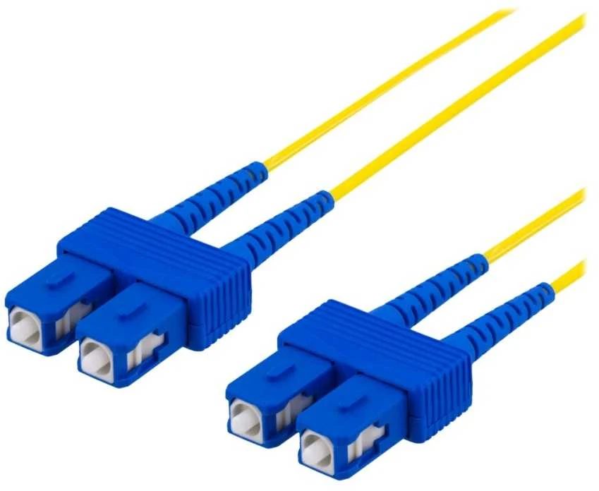 OS2 Optinis kabelis DELTACO, SC - SC, duplex, singlemode, 1,5m / FB-51S-5