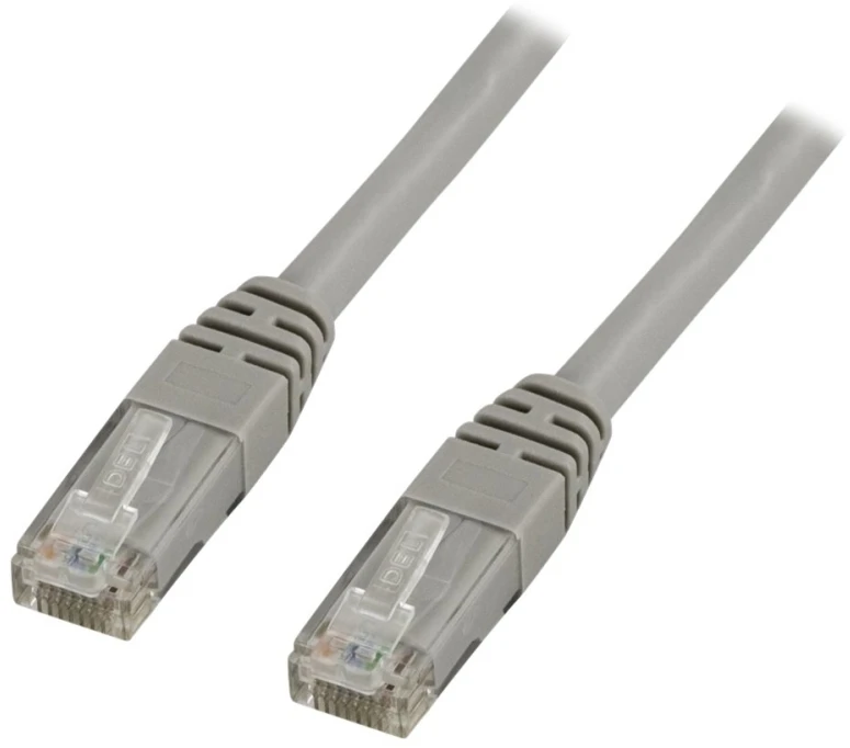 Goobay DELTACO U / UTP Cat5e patch kabelis 25m, 100MHz, Delta sertifikuotas, pilkas / 25-TP