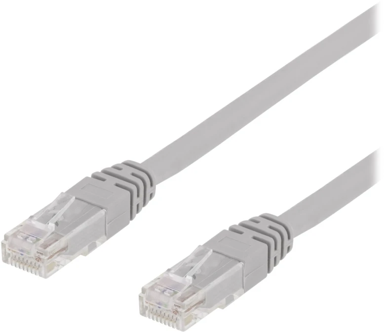 Goobay Kabelis DELTACO UTP CAT6 pleistras, 15m pilkas TP-615