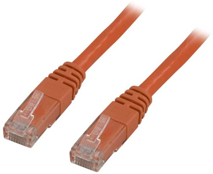 DELTACO U / UTP Cat6 patch kabelis, 5m, 250MHz, Delta sertifikuotas, LSZH, pilkas/ TP-65