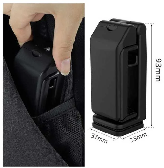 Deltaco Deltaco Reise-Halter m. Klemme f. Smartphones B:55-96mm