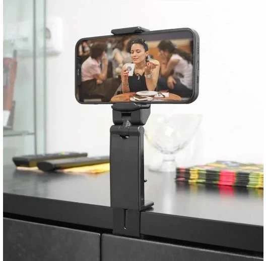 Deltaco Deltaco Reise-Halter m. Klemme f. Smartphones B:55-96mm