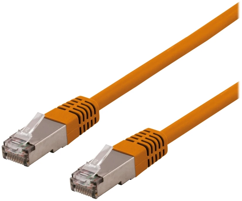 Deltaco SFTP-60ORH, 0,5 m, Cat6, S/FTP (S-STP), RJ-45, RJ-45, oranžinis