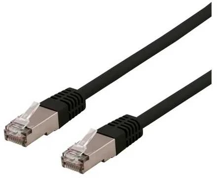 Deltaco SFTP-620SH, 20 m, Cat6, S/FTP (S-STP), RJ-45, RJ-45, juodas