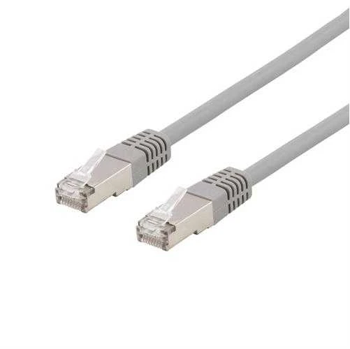 Cat6 kabelis DELTACO, LSZH, 2m, pilkas / SFTP-62H