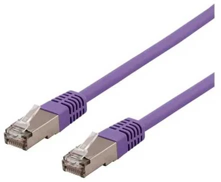Deltaco SFTP-62PH, 2 m, Cat6, S/FTP (S-STP), RJ-45, RJ-45, violetinė