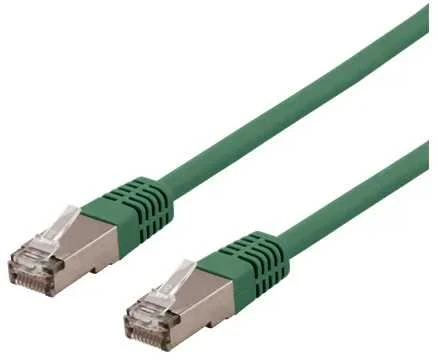 Deltaco SFTP-63GH, 3 m, Cat6, S/FTP (S-STP), RJ-45, RJ-45, žalias