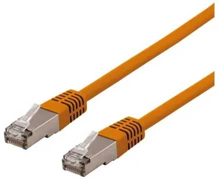 Deltaco SFTP-63ORH, 3 m, Cat6, S/FTP (S-STP), RJ-45, RJ-45, oranžinis