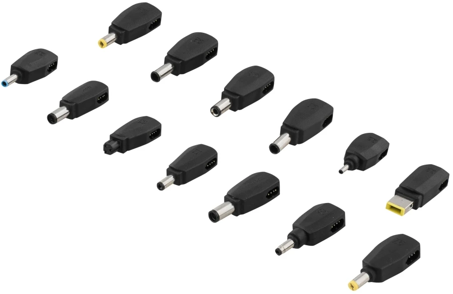 NB maitinimo šaltinis DELTACO 120W, 15-20V, 11 antgalių, USB / SMP-120WD
