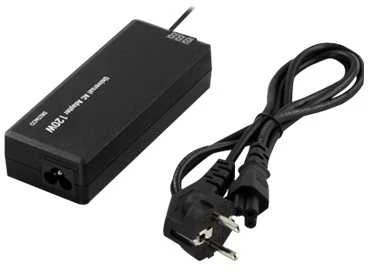 NB maitinimo šaltinis DELTACO 120W, 15-20V, 11 antgalių, USB / SMP-120WD