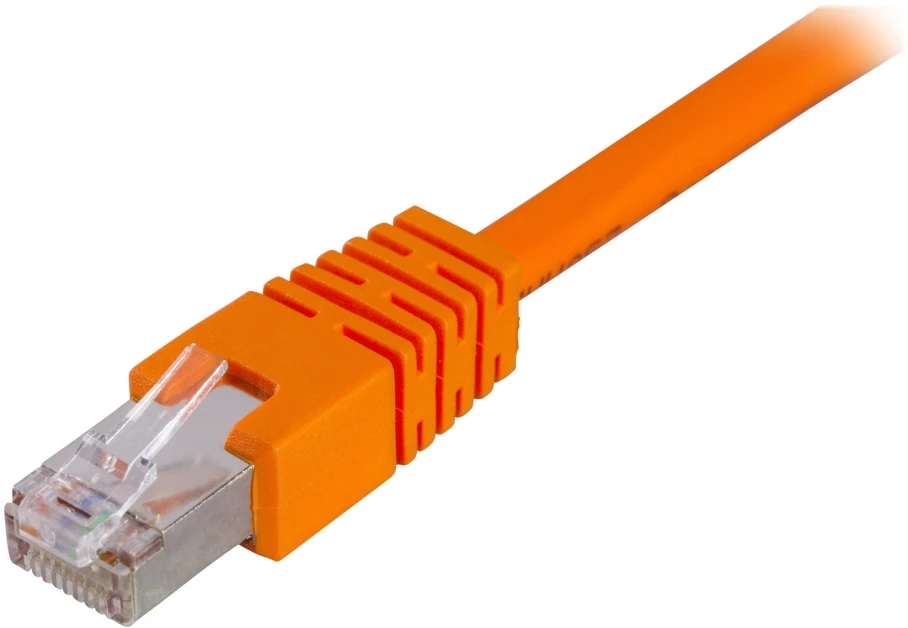 Deltaco STP-607-OR, 0,75 m, Cat6, F/UTP (FTP), RJ-45, RJ-45, oranžinis