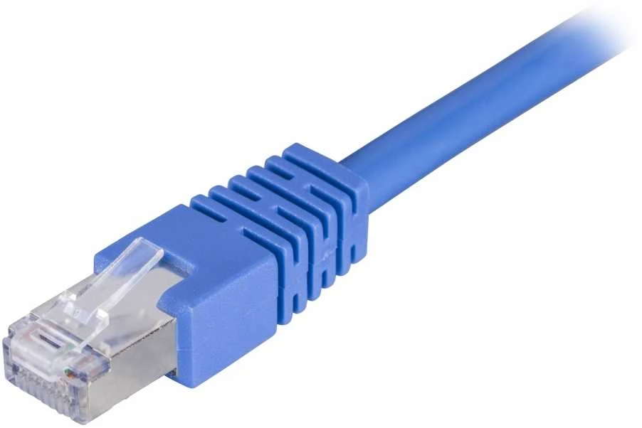 Deltaco STP-62B, 2 m, Cat6, RJ-45, RJ-45, Mėlynas