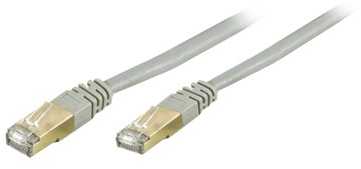 Kabelis DELTACO S / FTP, Cat7 1,5m, pilka / STP-711