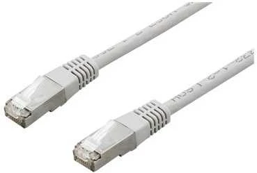 Kabelis DELTACO S / FTP Cat7, 600MHz, LSZH, RJ45, 30m, pilkas / STP-730