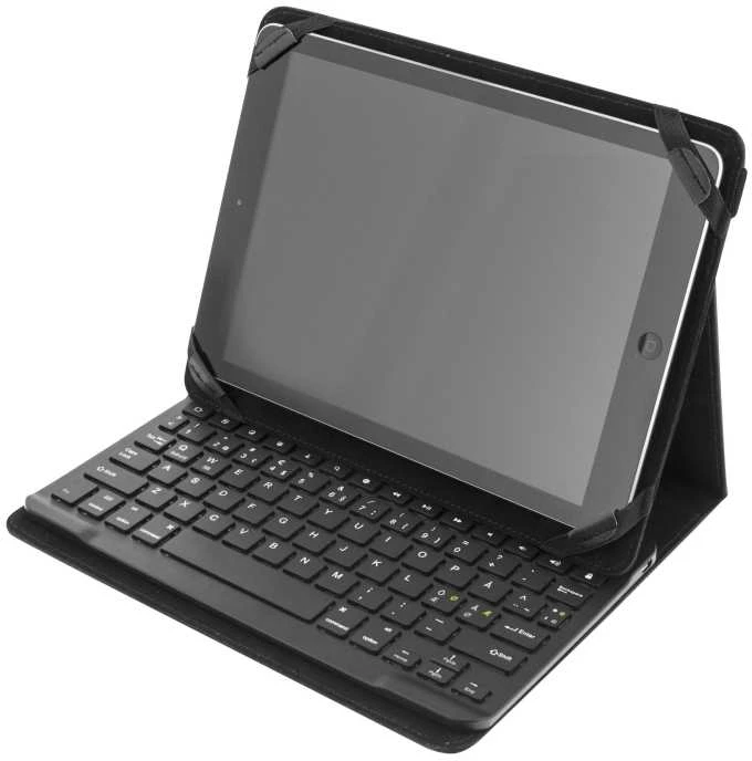 „DELTACO“ dėklas ir „Bluetooth“ klaviatūra 10 „planšetėms, juodas TB-137