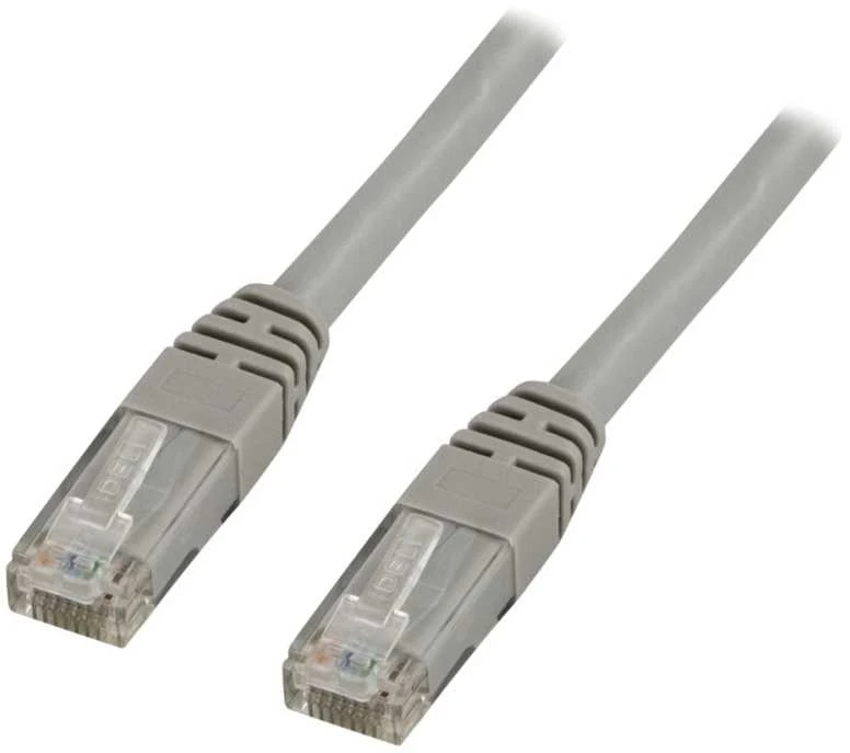 Kabelis DELTACO UTP 1.5m, CAT6 pilkas / TP-611