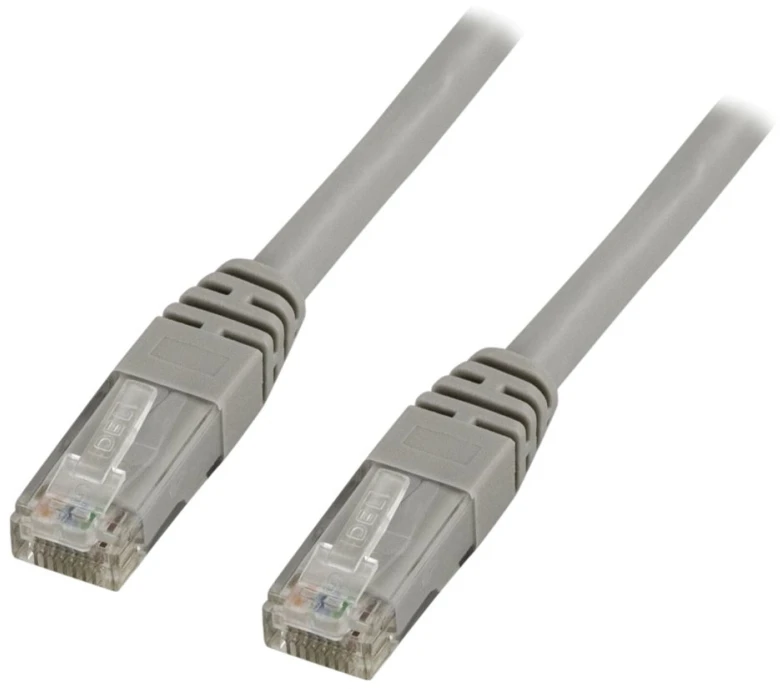 Kabelis DELTACO UTP Cat6 Patch 7m pilkas TP-67