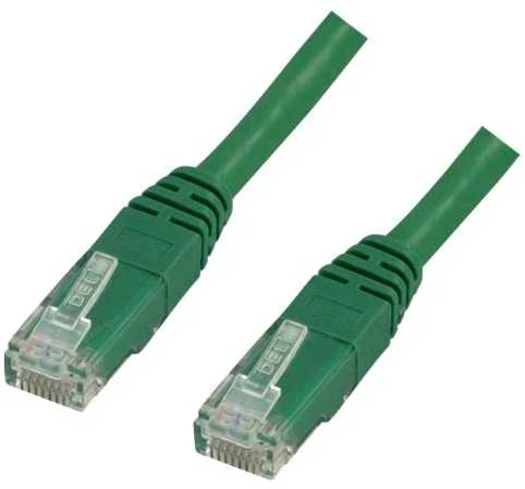 DELTACO U / UTP Cat6 patch kabelis, 0.3m, 250MHz, LSZH, žalias / TP-603G