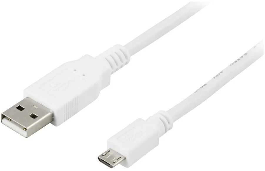 Kabelis DELTACO USB 2.0 "A-micro B", 2.0 USB-302W