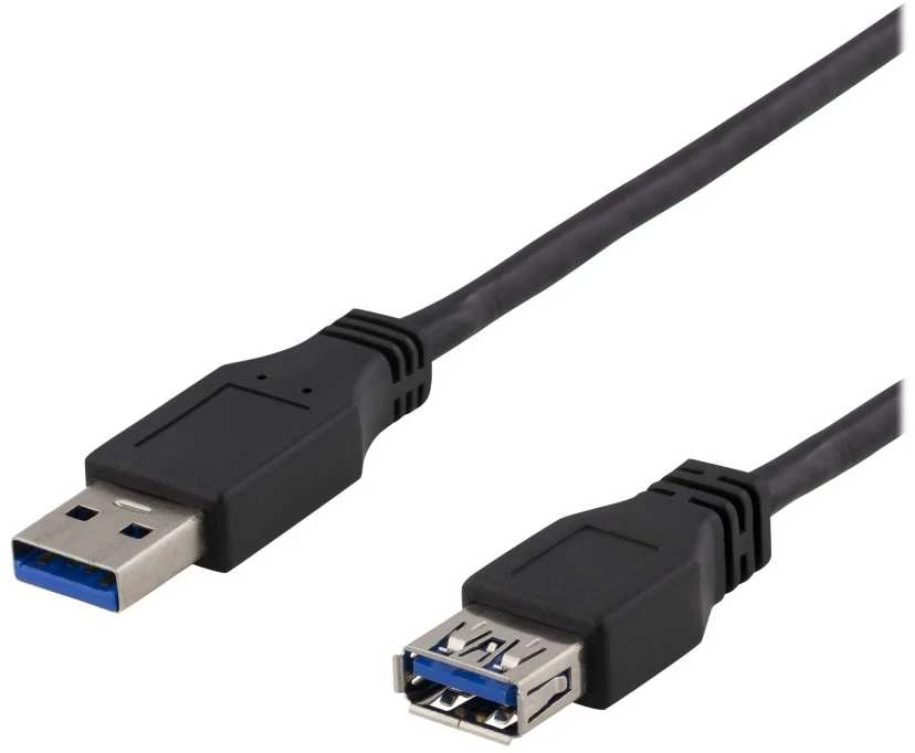 KabelisDELTACO USB 3.1 Gen1, 1.0 m, USB-A, USB-A, / USB3-241