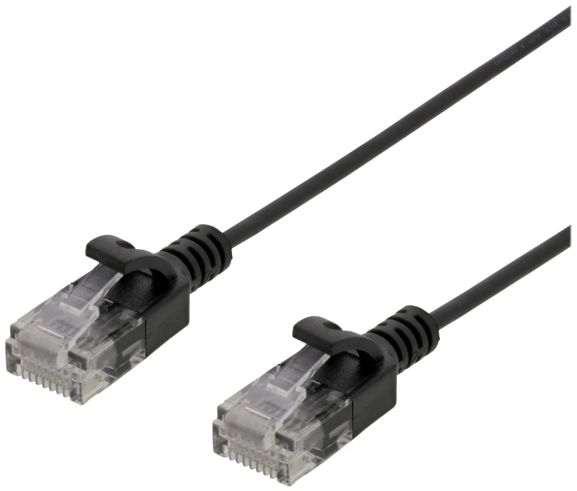 Deltaco UUTP-1402, 1,5 m, Cat6, U/FTP (STP), RJ-45, RJ-45, juodas
