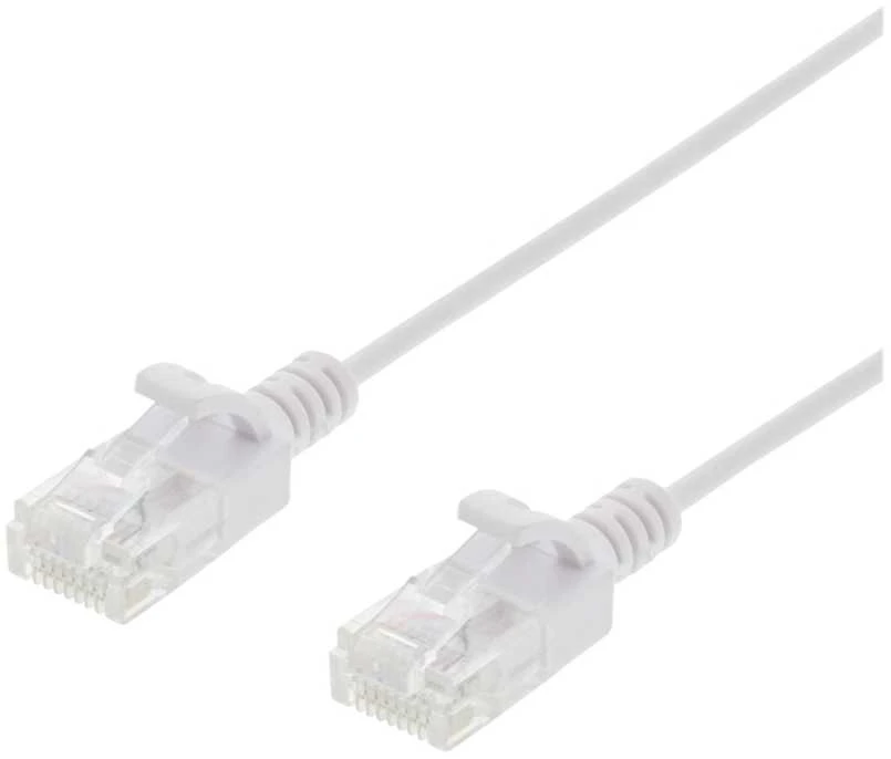 Deltaco UUTP-1411, 1 m, Cat6, U/FTP (STP), RJ-45, RJ-45, baltas