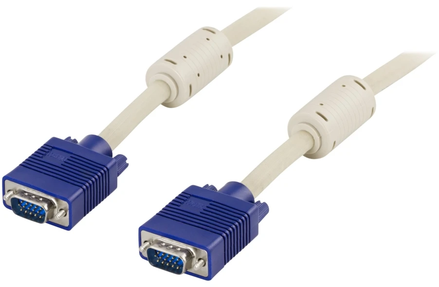 Kabelis DELTACO RGB HD15ha-15ha 15m / RGB-2D