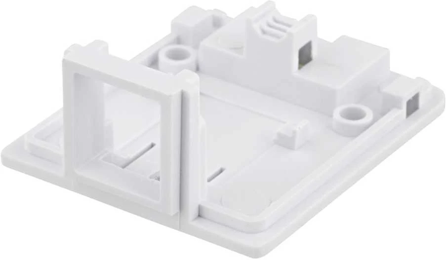 Laikiklis DELTACO Keystone virštinkinė dėžutė, 1 port, balta / VR-222