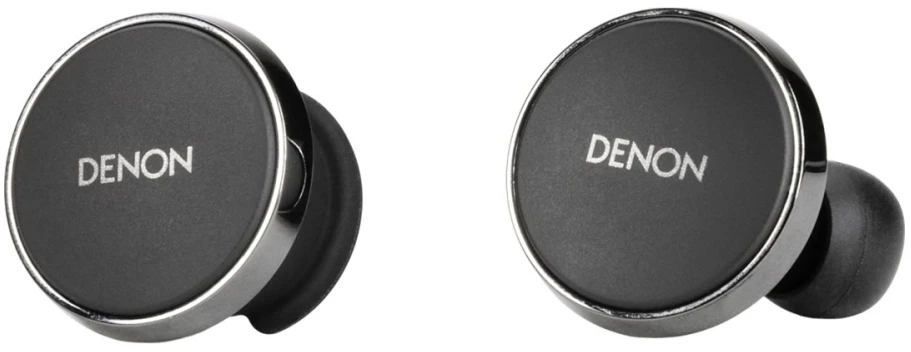 Ausinės Denon PerL Pro True Belaidės vastamelunappikuulokkeet, musta