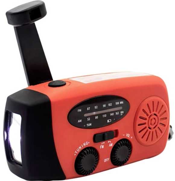 Radio solarne Denver SCR-2005 su lampką i funkcją SOS