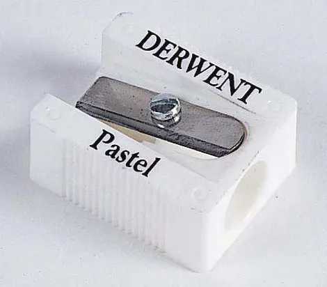 MGA Derwent Pastel/charcoal pencil sharpener plast. Special spidser til pastel/kul blyanter