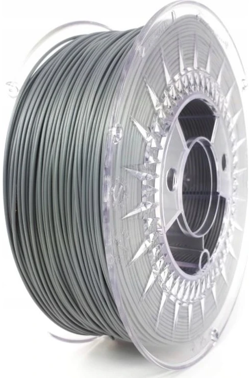 3D plastikas Devil Design PET-G 1.75mm 1kg - Sidabrinis