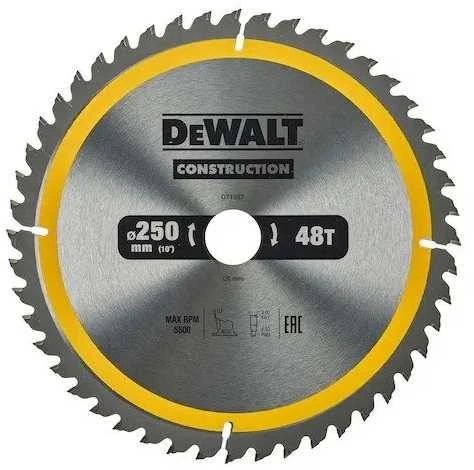 Dewalt medienos pjovimo diskas 250x30mmx48z DT1957-QZ