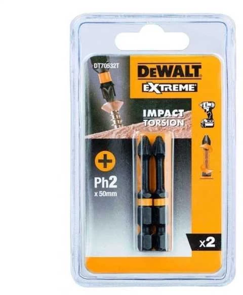 DEWALT KOŃCÓWKA UDAR. PH2 2vnt..