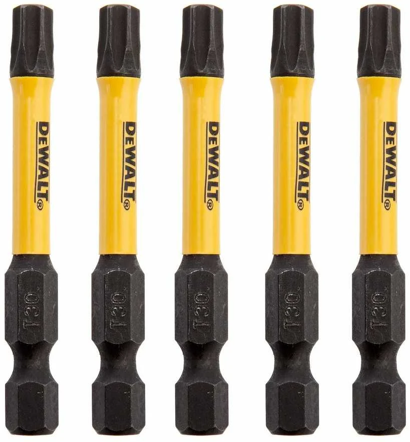 DEWALT KOŃCÓWKA UDAROWA T30x50 /5szt. EXTREME IMPACT TORSION