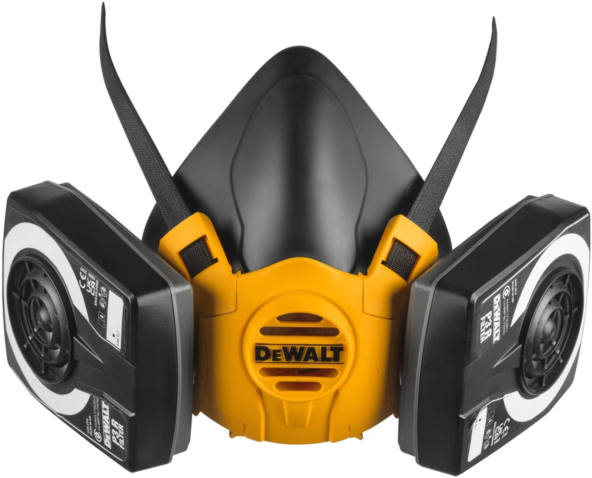 Dewalt apsauginė pusiau kaukė su P3 klasės filtrais, dydis M