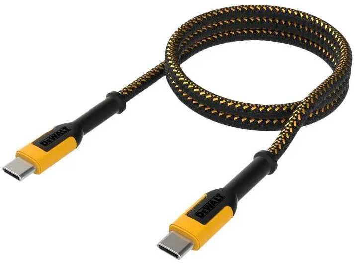 USB laidas Dewalt; Type C-C; 1,8 m; 100 W