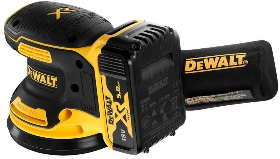 DeWalt Akumuliatorinis ekscentrinis šlifuoklis DCW210N be akumuliatoriaus ir kroviklio