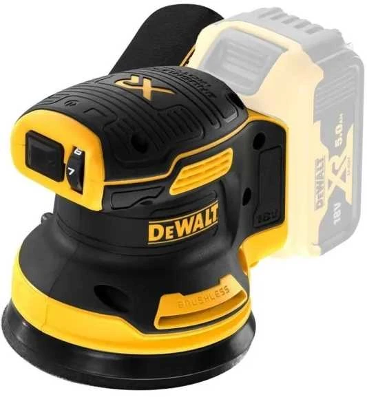 DeWalt Akumuliatorinis ekscentrinis šlifuoklis DCW210N be akumuliatoriaus ir kroviklio