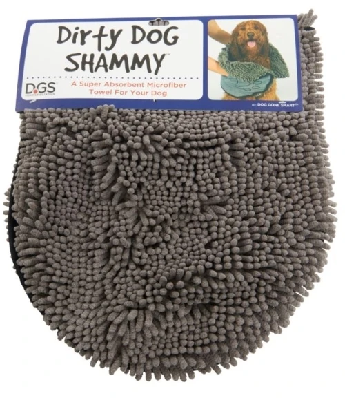 Dgs Dirty Dog Rankšluosčiai Dog Gone Smart Shammy Pilka 33 x 79 cm