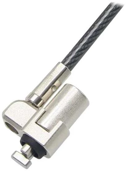 Dicota T-lock itin plonas V2 raktinis 3x7 mm viengubas apsaugos kabelis