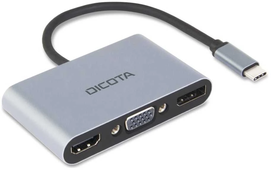„Dicota USB-C“ nešiojama „5 viename“ prijungimo stotis 4K HDMI/DP PD 100 W