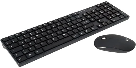 CONCEPTRONIC Belaidė klaviatūra+Pelė,išdėstymas spanisch sw