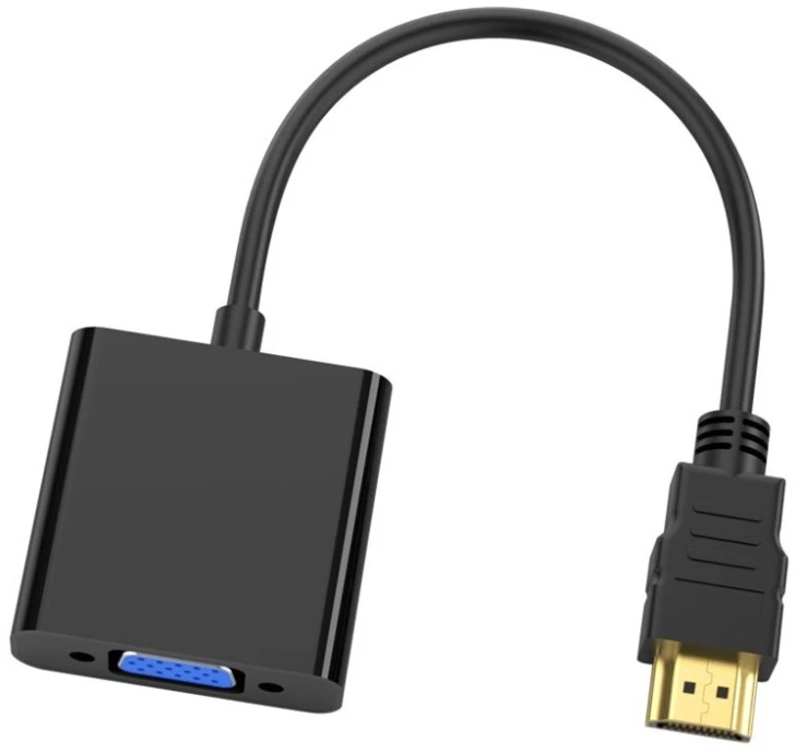 „Conceptronic“ CONCEPTRONIC AV adapteris HDMI -> VGA 1080P 60Hz 0,25 m sw