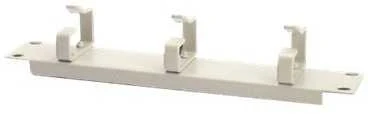 „Digitus“ horizontalus kabelių tvarkiklis RING 10 colių (254 mm) 1U 44x254x60 mm, rutulinis (RAL 7035)-DN-10 ORG-1U