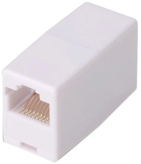Assmann Electronic ASSMANN CAT 5e modulinė mova neekranuota RJ45 iki RJ45 spalvos baltas
