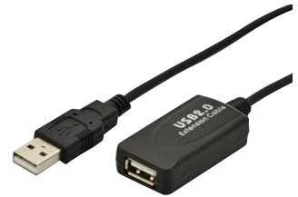 Assmann Electronic DIGITUS kartotuvo laidas USB2 ilgintuvas su stiprintuvu 5m